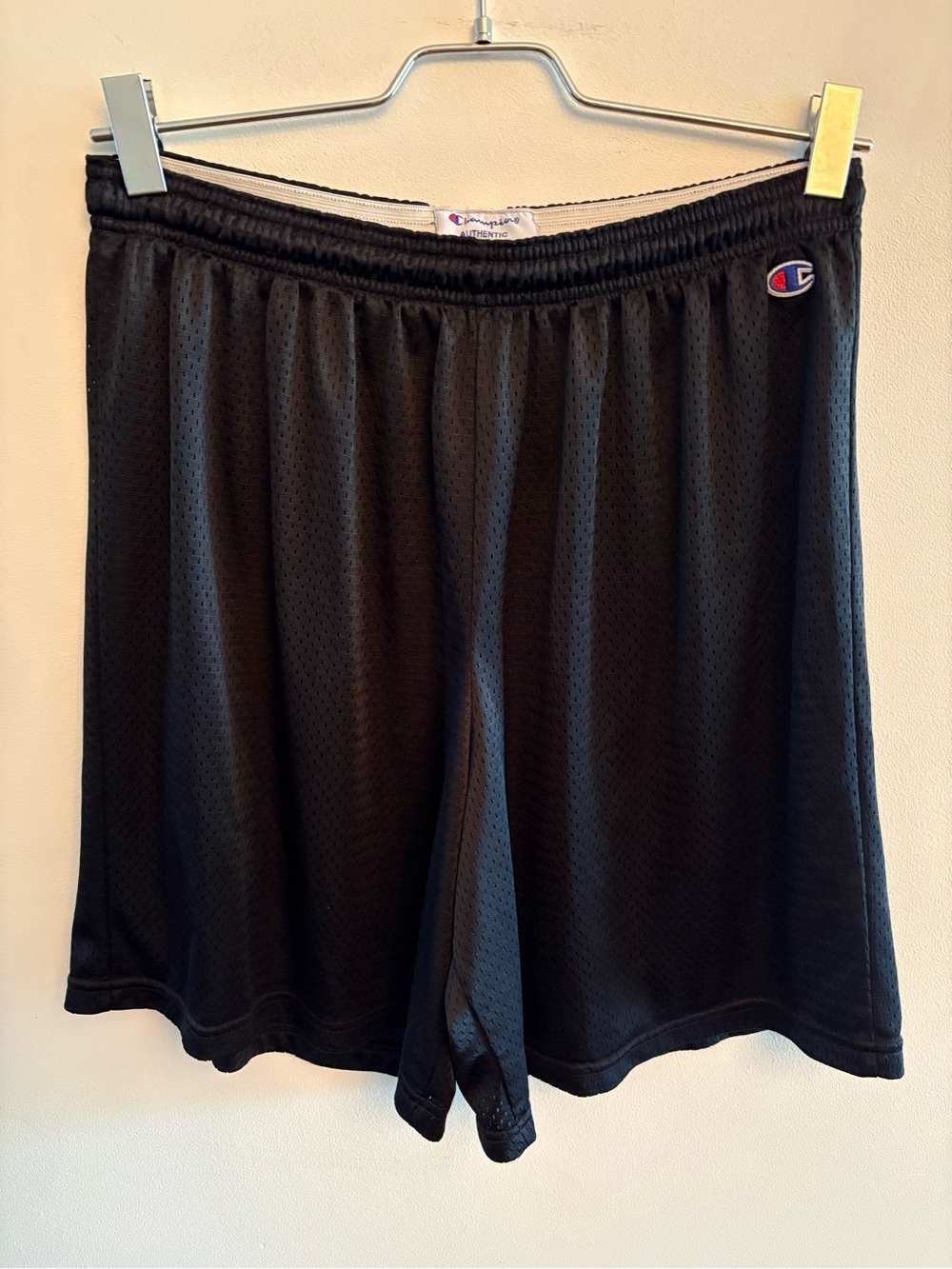 Champion Black Athletic Mesh Shorts size XL